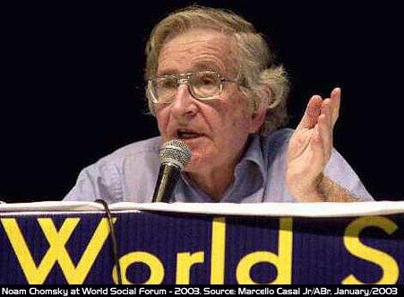 Noam Chomsky, professeur, Lexington, Massachusetts, USA